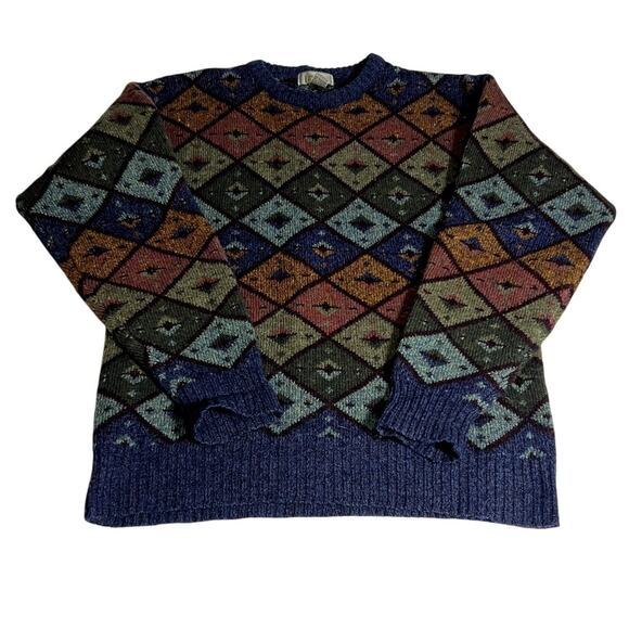 Vintage Christopher Hayes Mens 100% Wool Sweater Size Large - Picture 1 of 7